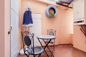 Outdoor dining - Apartment 'Argentina' with Balcony, Wi-Fi and Air Conditioning (Loano)