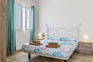 2 habitaciones, wifi gratis y ropa de cama 