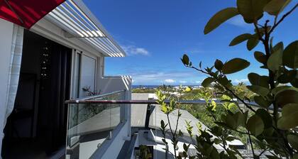 Charming accommodation with swimming pool and balcony with view