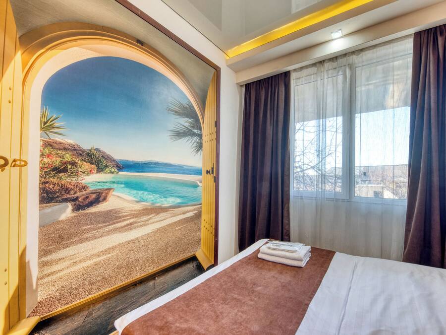 Comfort Double or Twin Room | Premium bedding, down comforters, blackout drapes, iron/ironing board