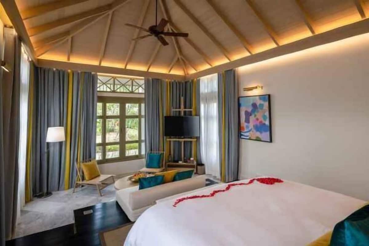 2 habitaciones, artículos del minibar gratis y insonorización