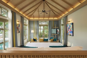 2 chambres, mini-bar avec articles gratuits, chambres insonorisées