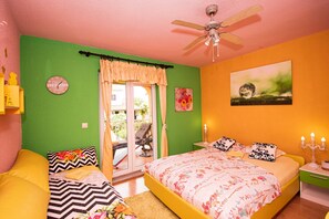 5 makuuhuonetta, internet, vuodevaatteet