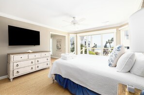 4 bedrooms, iron/ironing board, internet, bed sheets