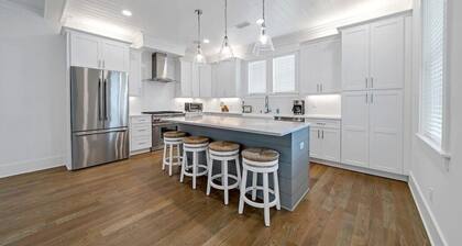 Luxury Grayton Beach Home with Pool, Golf Cart, Bikes – 5 Min Walk to Beach