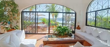 Vista desde la propiedad