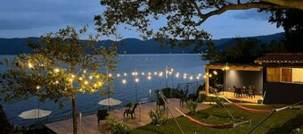 Cabins on Lake Coatepeque