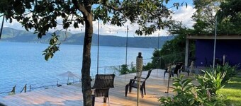 Cabins on Lake Coatepeque
