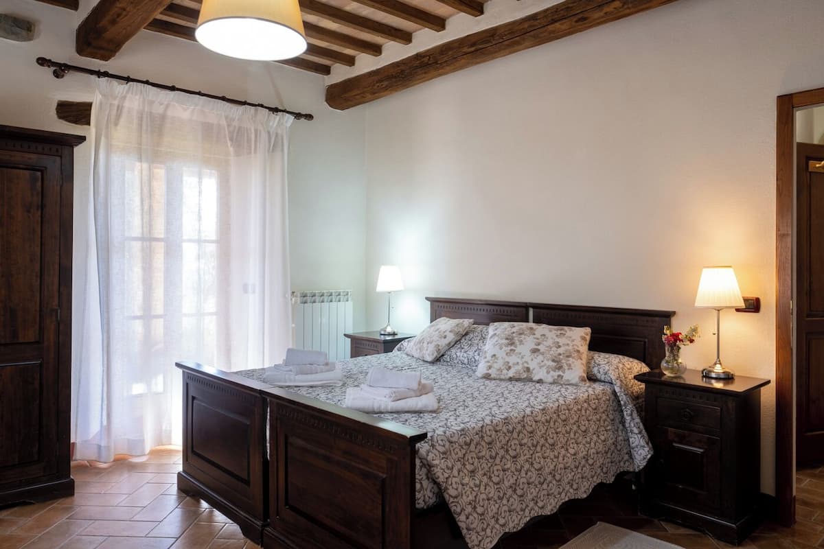 Familie appartement, uitzicht op wijngaard | 2 slaapkamers, luxe beddengoed, gratis wifi, beddengoed