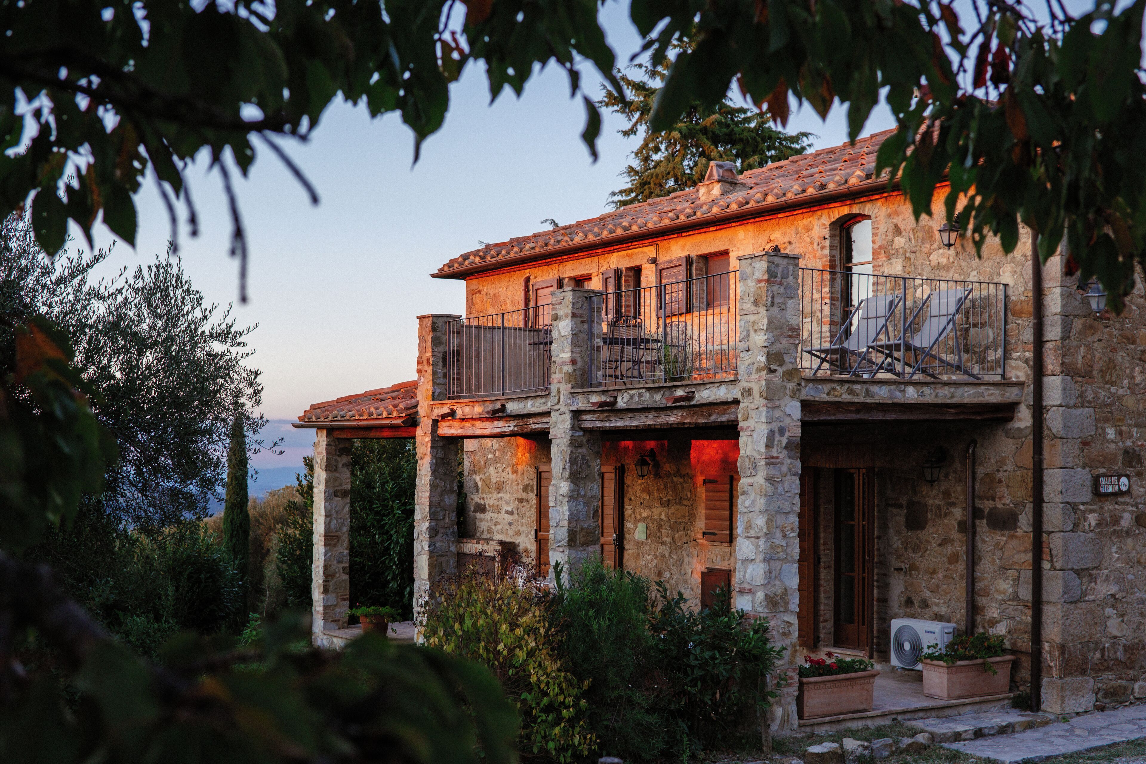 Căn hộ dành cho gia đình, 1 phòng ngủ, máy điều hòa, quang cảnh thung lũng | Hiên