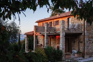 Family Apartment, 1 Bedroom, Air conditioning, Valley View | Terrace/patio