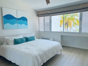 2 多间卧室、旅行婴儿床、免费 WiFi、床单