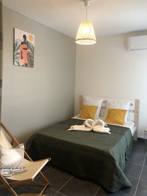 2 chambres, Wi-Fi, draps fournis