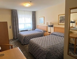 Quarto casal ou duplo família | Camas Select Comfort, cortinas blackout, Wi-Fi de cortesia