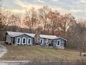 Exterior - Visit Patten's Landing, an 84-year old log cabin on the Meramec! (Leasburg)