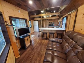 Smart TV, DVD player, ping pong, video library