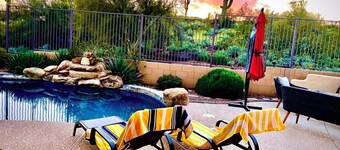 New! The Tramonto Lodge with Heated Private Pool +Fire Pit+BBQ Grill