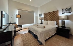 4 bedrooms, in-room safe, iron/ironing board, free WiFi