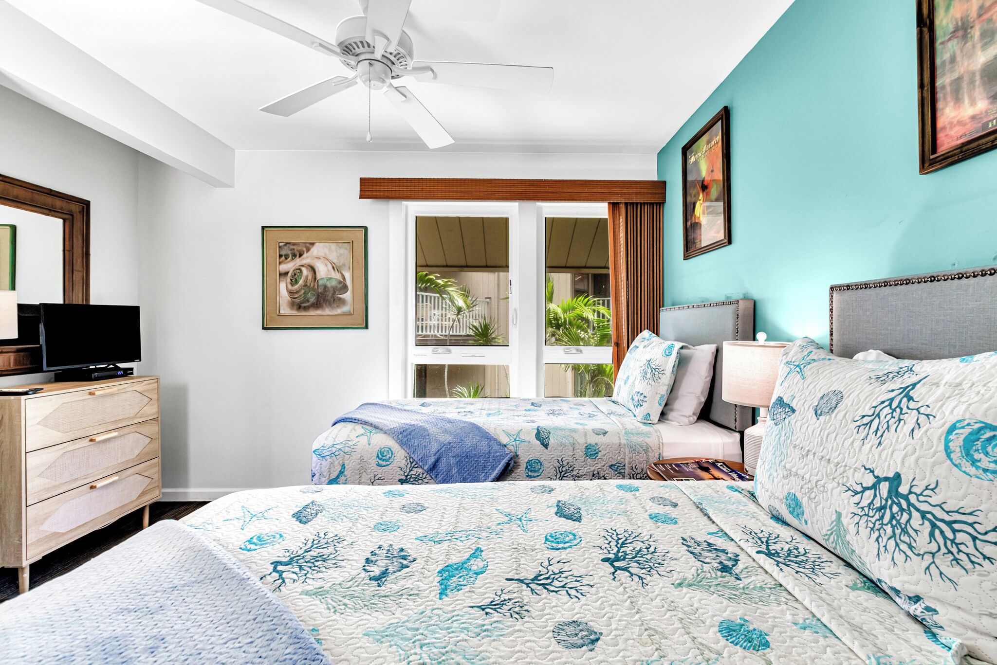 2 bedrooms, iron/ironing board, travel crib, free WiFi