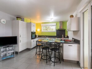Microwave, oven, dishwasher, toaster
