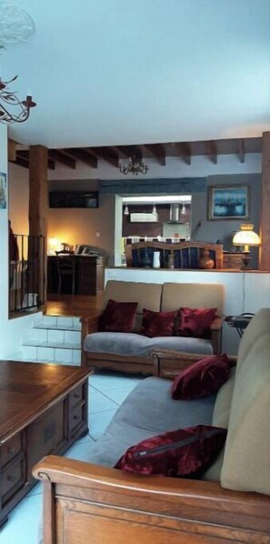 Living area - La Cour Pavée (Boulogne-sur-Mer)