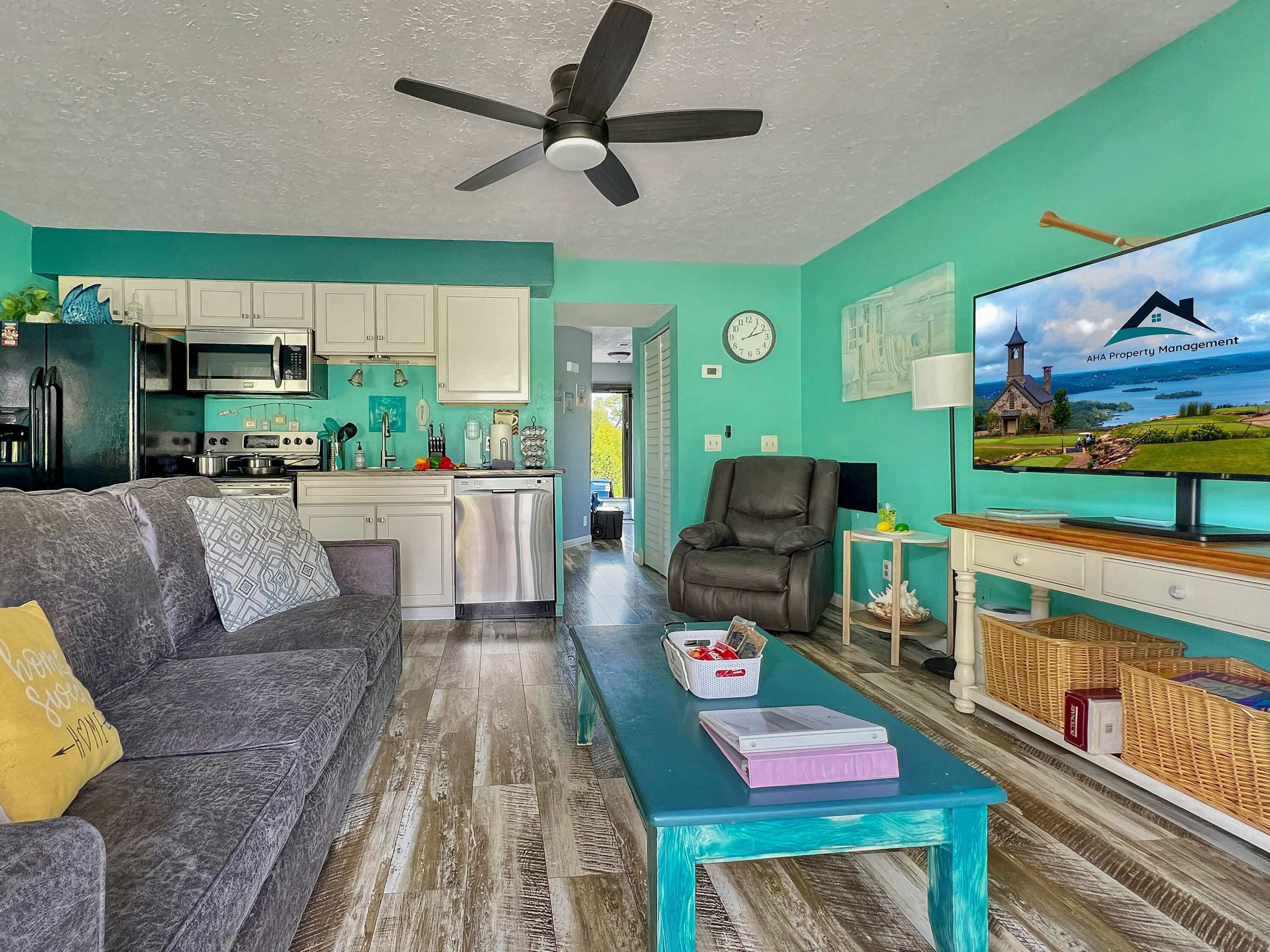 TV, streaming services, offices