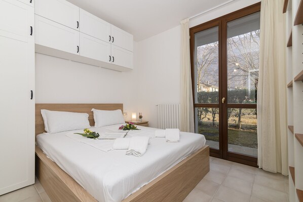 1 soverom og sengetøy