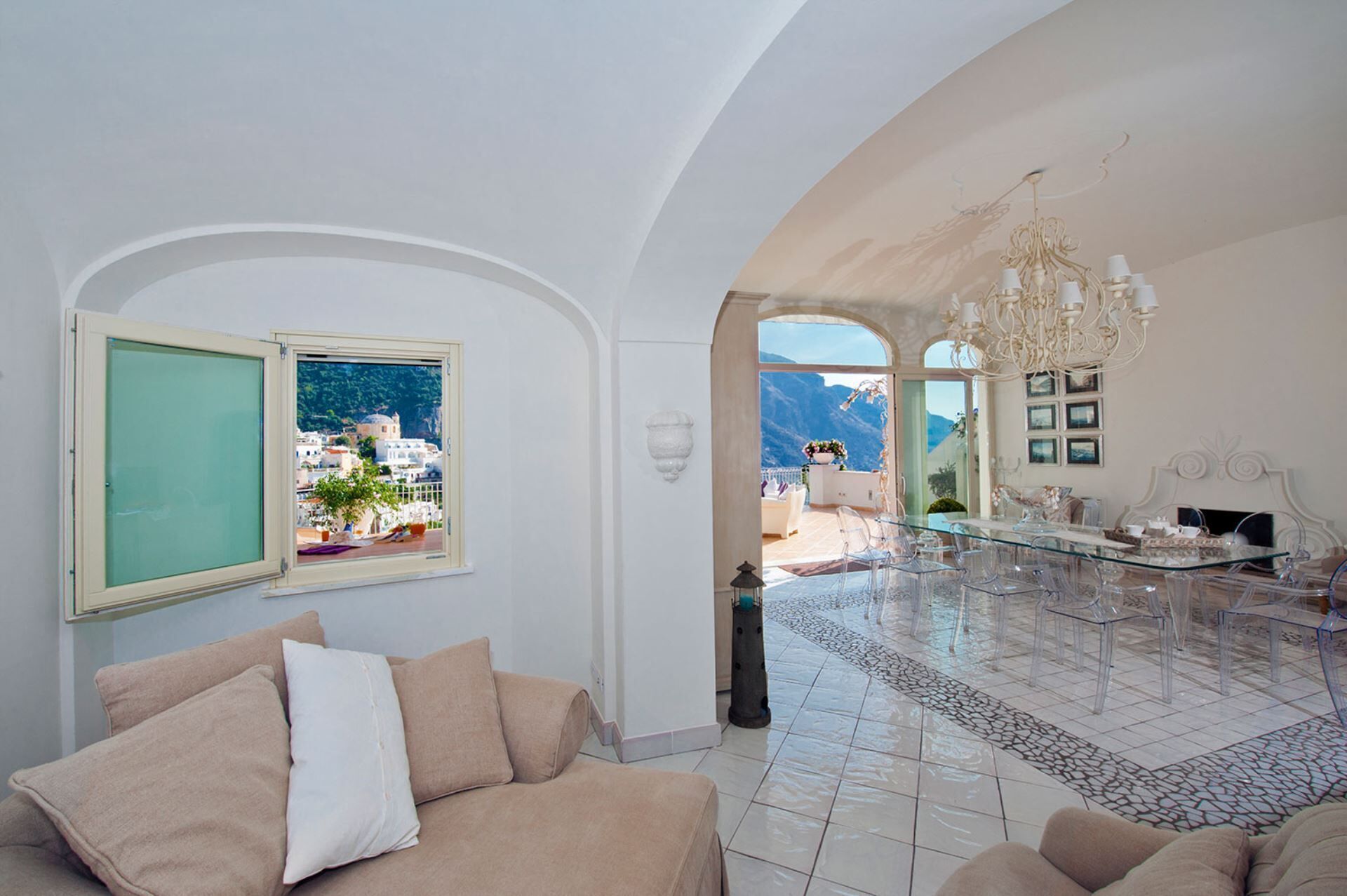 La Dea Del Mare - Exclusive Villa With Private Pool, Sauna And Parking Space - Positano