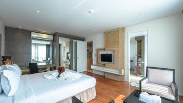 Chambre Exclusive | Bureau, Wi-Fi gratuit, draps fournis