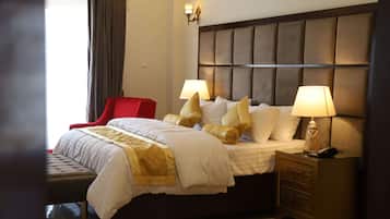 Chambre Présidentielle | Literie de qualité supérieure, minibar, bureau