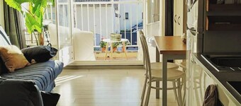 Studio 5 minutes from the sea ideal for family vacations