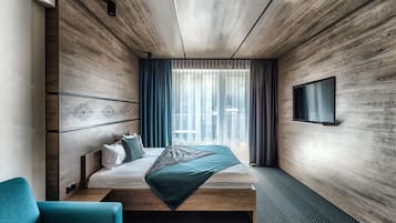 Suite estudio clásica | 1 habitación, ropa de cama de alta calidad y camas Select Comfort
