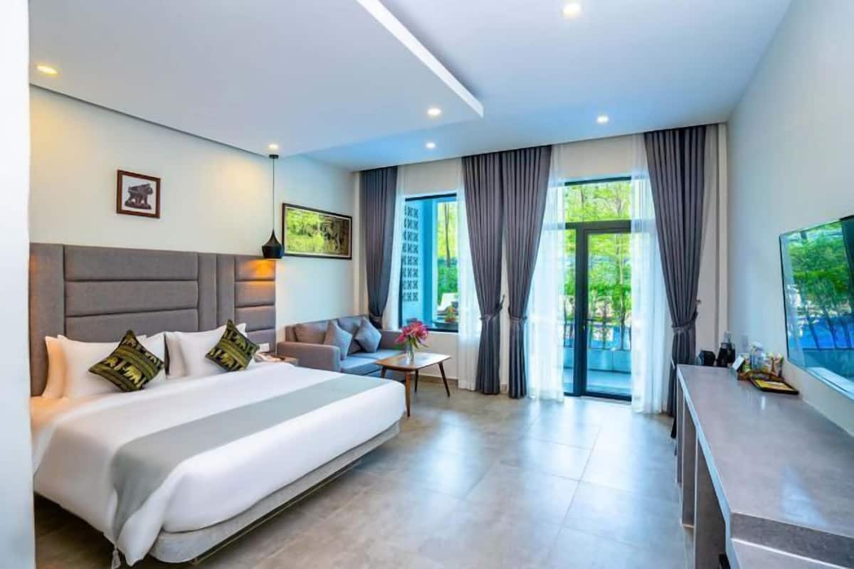2 habitaciones, minibar y caja de seguridad en la habitación