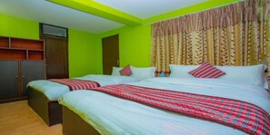 Economy Twin Room | Free WiFi, bed sheets - MeroStay 014 Hotel KTM (Kathmandu)