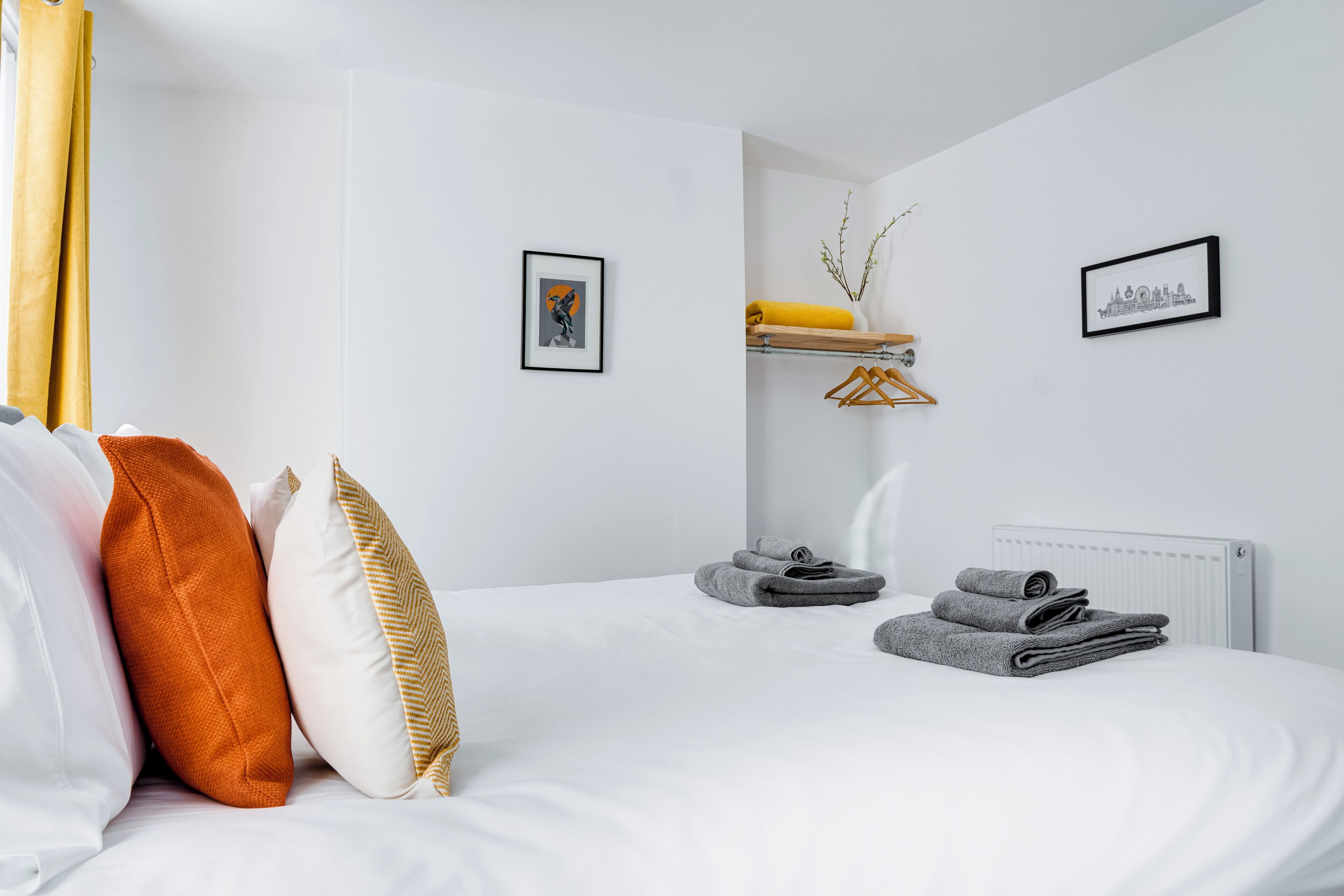 3 Schlafzimmer, Reisekinderbett, kostenloses WLAN, Bettwäsche