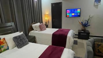 Minibar, soundproofing, iron/ironing board, free WiFi