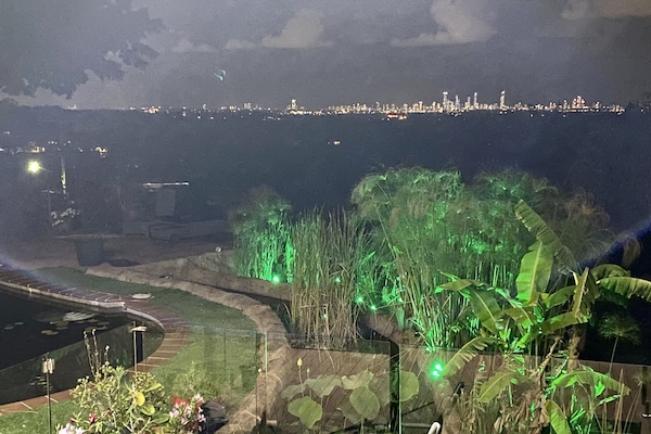 View of the Gold Coast coast line