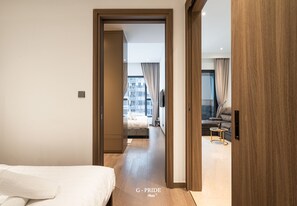 Luxury-Apartment | Schreibtisch, kostenloses WLAN