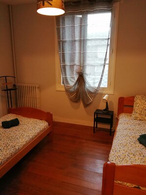 2 chambres, Wi-Fi, draps fournis