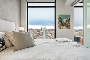 1 bedroom, iron/ironing board, travel crib, free WiFi