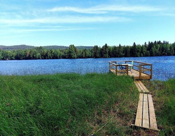 Property grounds - Swedish-style guest house in the beautiful nature and tranquillity of central Sweden. (Stöde)