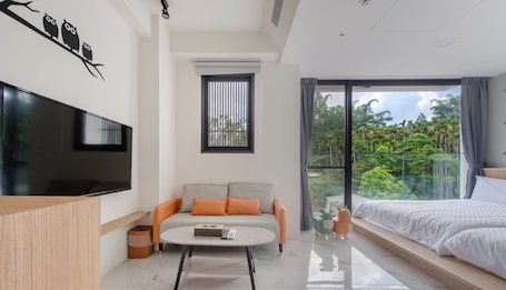 Street View Quadruple Room with Balcony | View from room