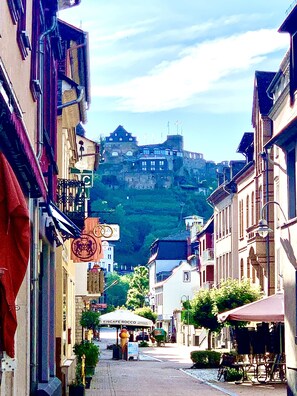 Fassade der Unterkunft