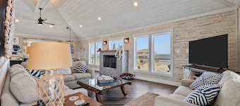 Salty Anchor oceanfront sunrise Carova4WD only! Pets not allowed!