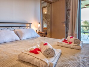 2 Schlafzimmer, Zimmersafe, Bügeleisen/Bügelbrett, Reisekinderbett