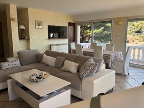 TV connectée, cheminée