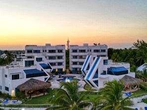 Exterior - Amazing Panoramic Views from Ocean Front Penthouse! (Puerto Morelos)