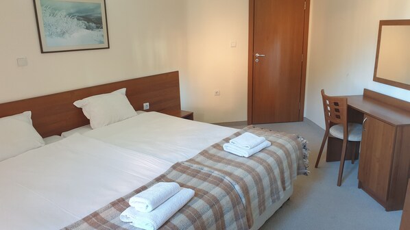 2 slaapkamers, beddengoed