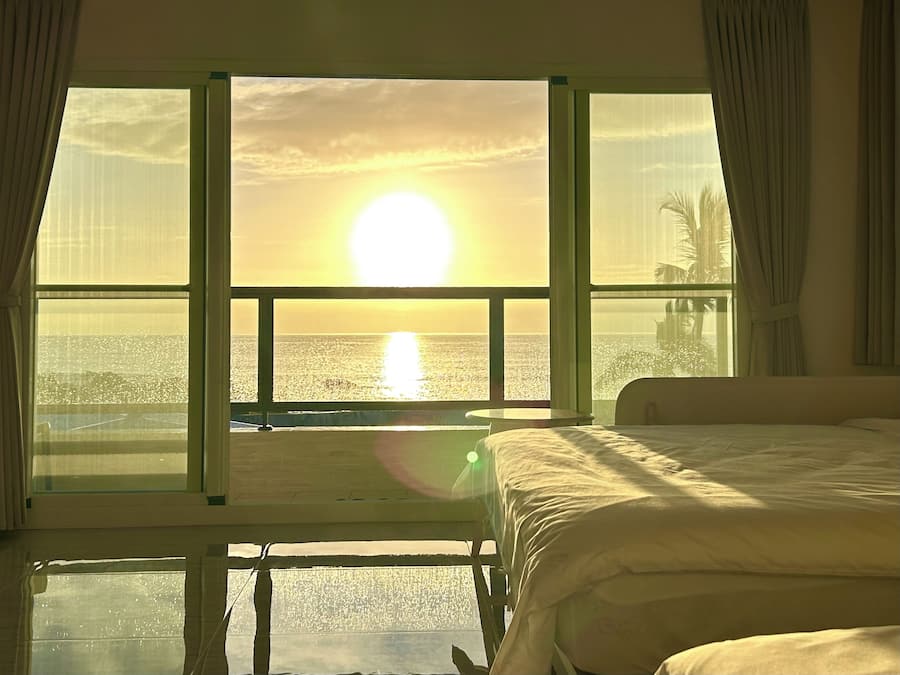 Deluxe Quadruple Room, Multiple Beds, Sea View