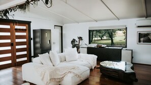 Smart TV, chimenea